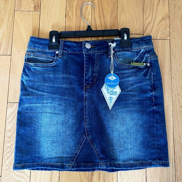 New With Tags: Denim Jean Skirt (Size Medium) - Picture 1 of 3